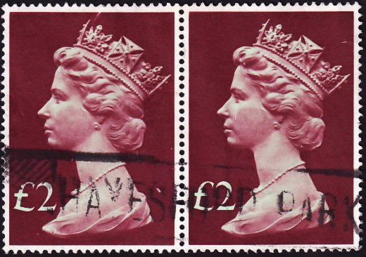  1977  . Queen Elizabeth II , 2f .  2,0 . (3) 
